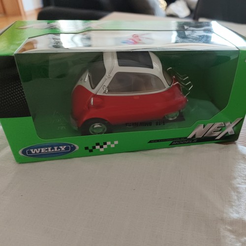 Bmw isetta rot modellauto - bmw,