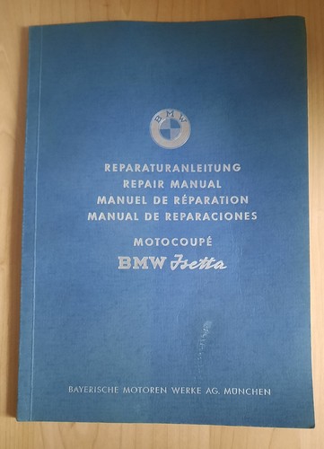 Bmw isetta reparaturanleitung - bmw,