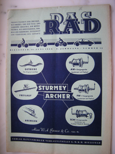 Zeitschrift das rad - zeitschrift, kleinmobil